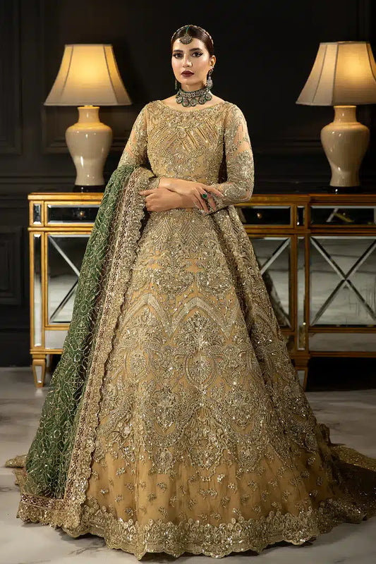 Imrozia Premium | Andaaz e Khaas Formals 23 | IB-43 Diya - Pakistani Designer Dress - by Imrozia Premium | Type: Bridal - 100% Original at Saira Sultan