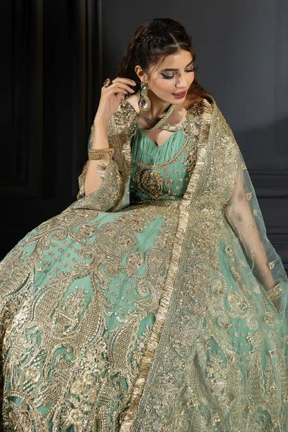 Imrozia Premium | Andaaz e Khaas Formals 23 | IB-45 Unaysa - Pakistani Designer Dress - by Imrozia Premium | Type: Bridal - 100% Original at Saira Sultan