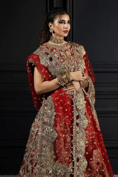 Imrozia Premium | Andaaz e Khaas Formals 23 | IB-47 Calla - Pakistani Designer Dress - by Imrozia Premium | Type: Bridal - 100% Original at Saira Sultan