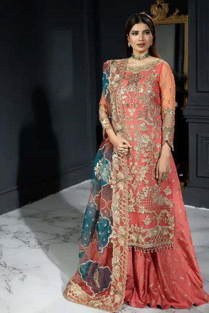 Imrozia Premium | Andaaz e Khaas Bridals 23 | IB-40 Giaa - Pakistani Designer Dress - by Imrozia Premium | Type: Bridal - 100% Original at Saira Sultan
