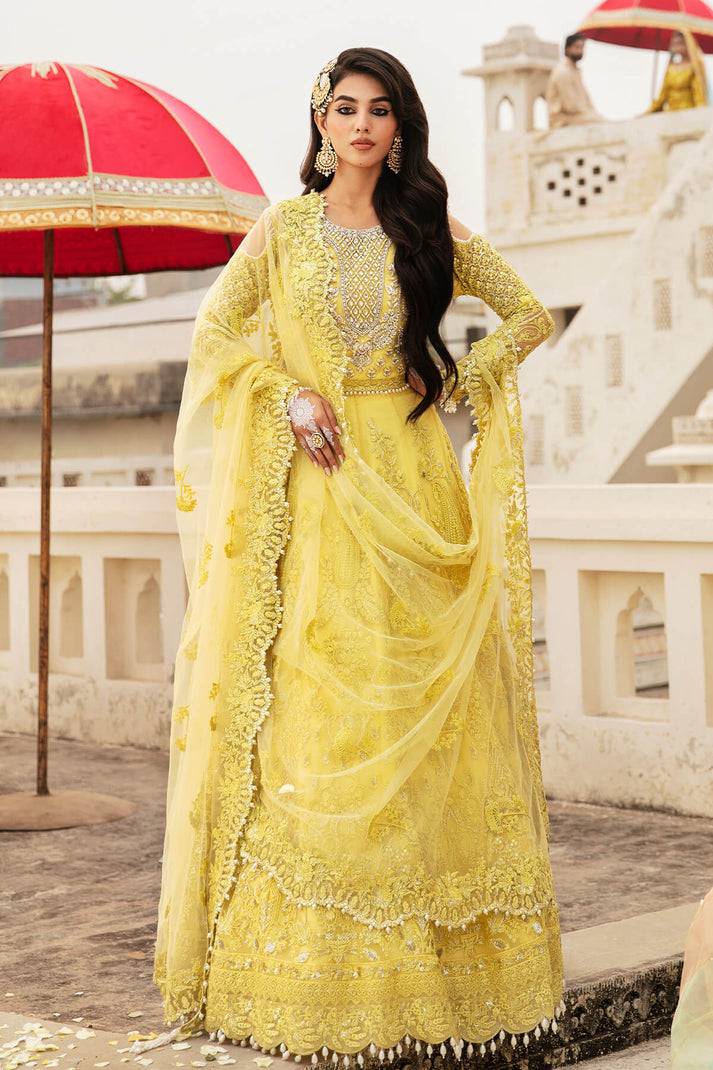 Imrozia Premium | Kayseria Bridals 24 | SB-18 Zard - Pakistani Designer Dress - by Imrozia Premium | Type: Bridal - 100% Original at Saira Sultan