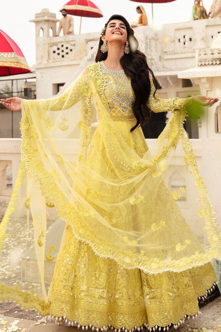 Imrozia Premium | Kayseria Bridals 24 | SB-18 Zard - Pakistani Designer Dress - by Imrozia Premium | Type: Bridal - 100% Original at Saira Sultan