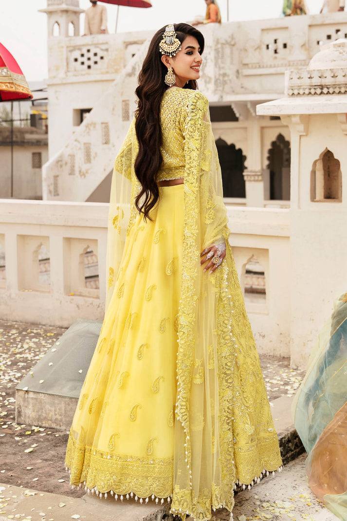 Imrozia Premium | Kayseria Bridals 24 | SB-18 Zard - Pakistani Designer Dress - by Imrozia Premium | Type: Bridal - 100% Original at Saira Sultan