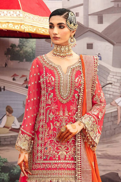 Imrozia Premium | Kayseria Bridals 24 | SB-20 Gulab - Pakistani Designer Dress - by Imrozia Premium | Type: Bridal - 100% Original at Saira Sultan