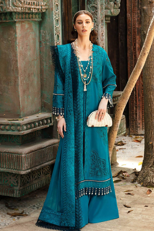 Imrozia Premium | Reve Luxury Lawn | S.L 55 Camila - Pakistani Designer Dress - by Imrozia Premium | Type: Luxury - 100% Original at Saira Sultan