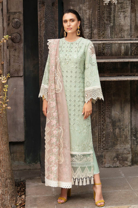 Imrozia Premium | Reve Luxury Lawn | S.L 57 ElisÃƒÂ© - Pakistani Designer Dress - by Imrozia Premium | Type: Luxury - 100% Original at Saira Sultan