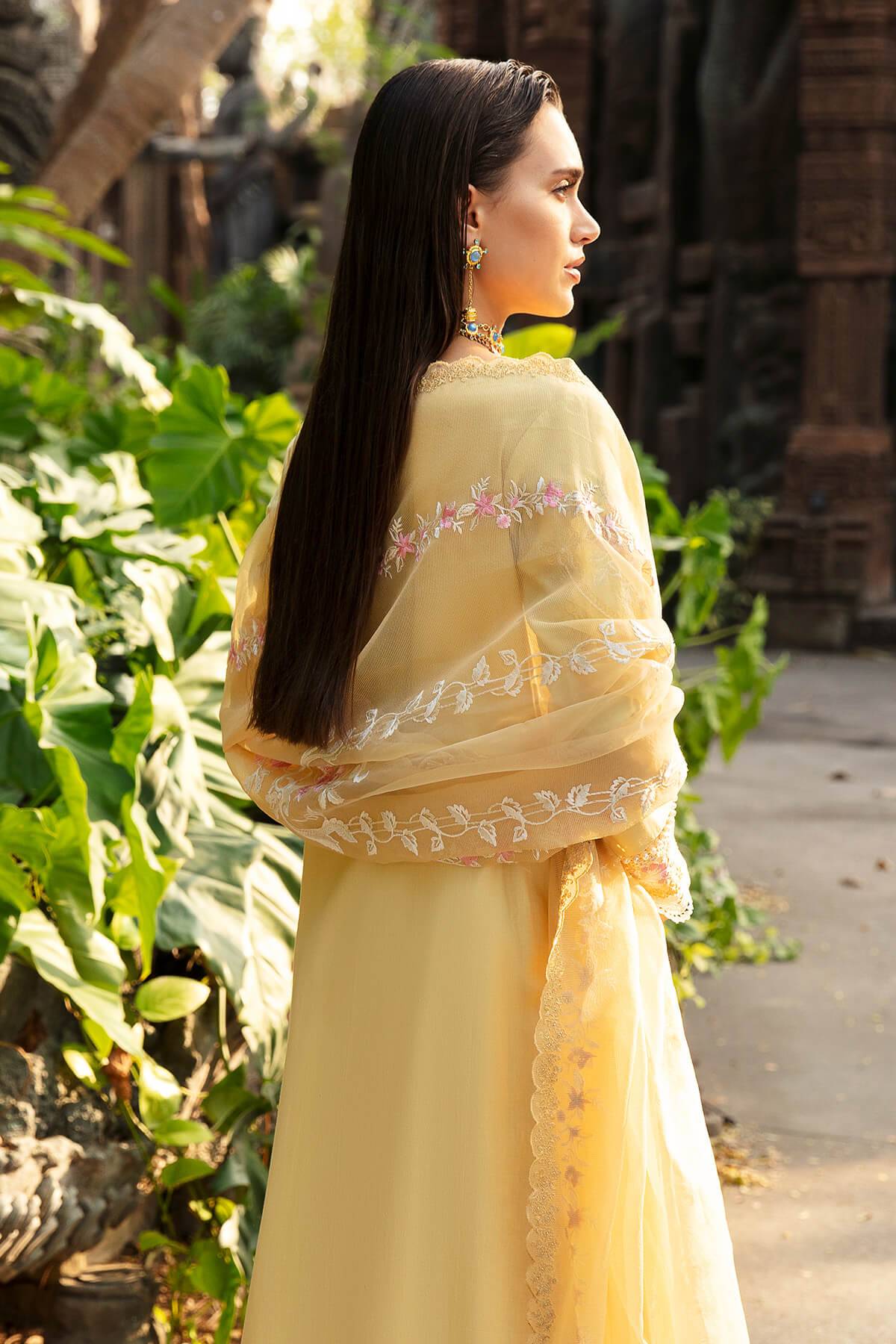 Imrozia Premium | Reve Luxury Lawn | S.L 59 Solene - Pakistani Designer Dress - by Imrozia Premium | Type: Luxury - 100% Original at Saira Sultan