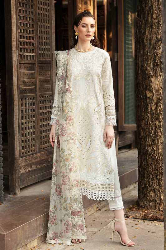 Imrozia Premium | Reve Luxury Lawn | S.L 60 Sephora - Pakistani Designer Dress - by Imrozia Premium | Type: Luxury - 100% Original at Saira Sultan