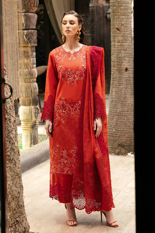 Imrozia Premium | Reve Luxury Lawn | S.L 61 Alizee - Pakistani Designer Dress - by Imrozia Premium | Type: Luxury - 100% Original at Saira Sultan