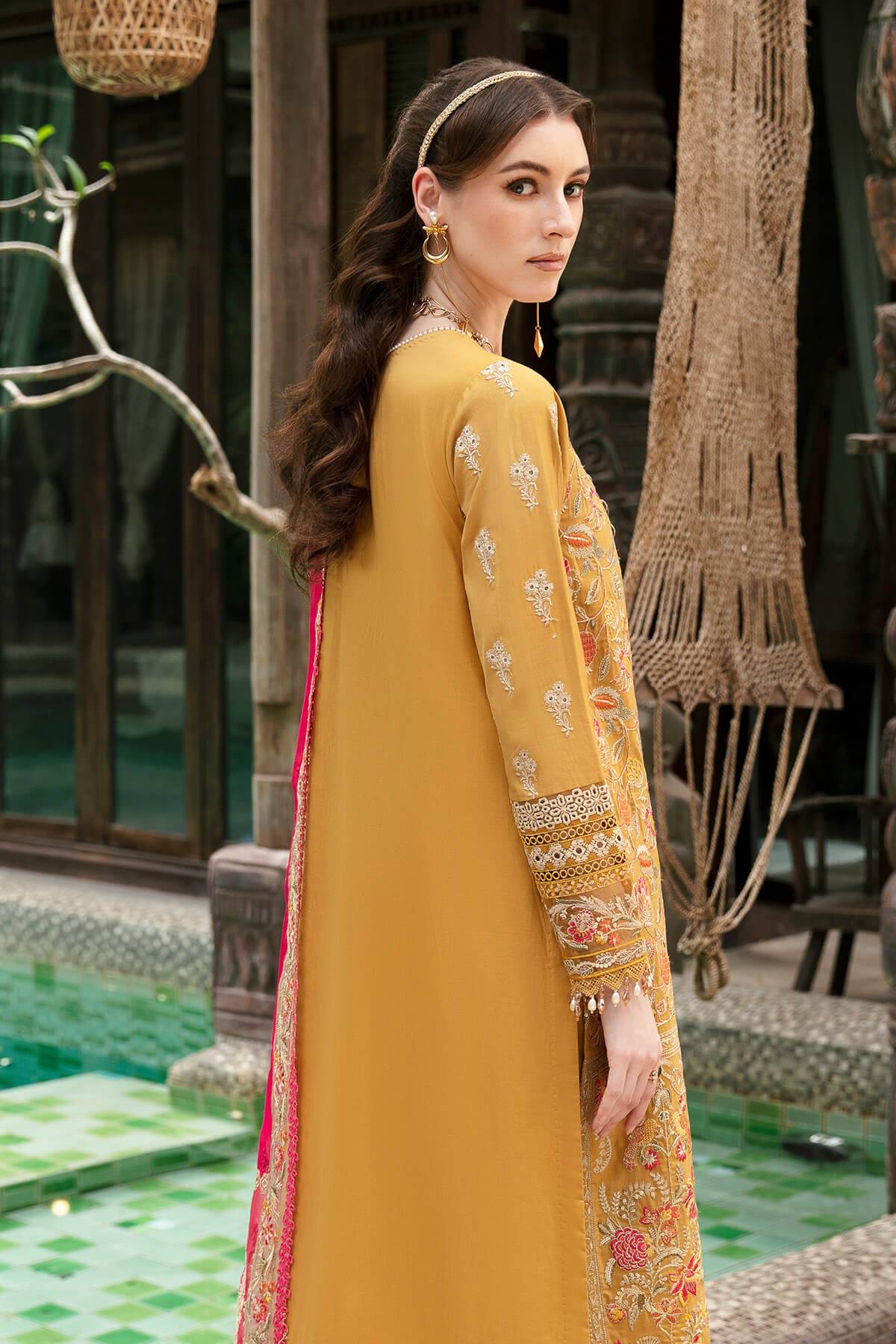 Imrozia Premium | Reve Luxury Lawn | S.L 53 Elea - Pakistani Designer Dress - by Imrozia Premium | Type: Luxury - 100% Original at Saira Sultan