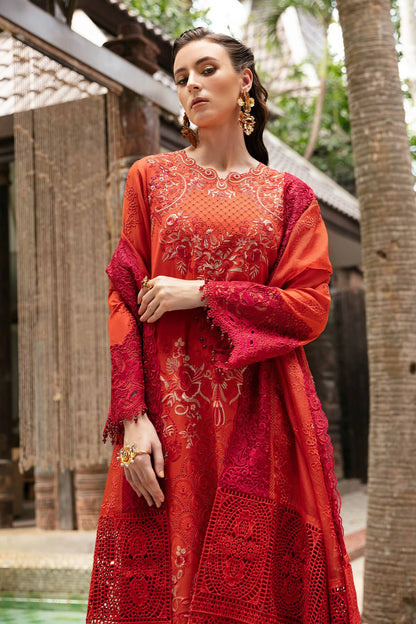 Imrozia Premium | Reve Luxury Lawn | S.L 61 Alizee - Pakistani Designer Dress - by Imrozia Premium | Type: Luxury - 100% Original at Saira Sultan