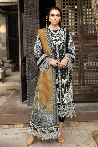 Imrozia Premium | Reve Luxury Lawn | S.L 63 Alma - Pakistani Designer Dress - by Imrozia Premium | Type: Luxury - 100% Original at Saira Sultan