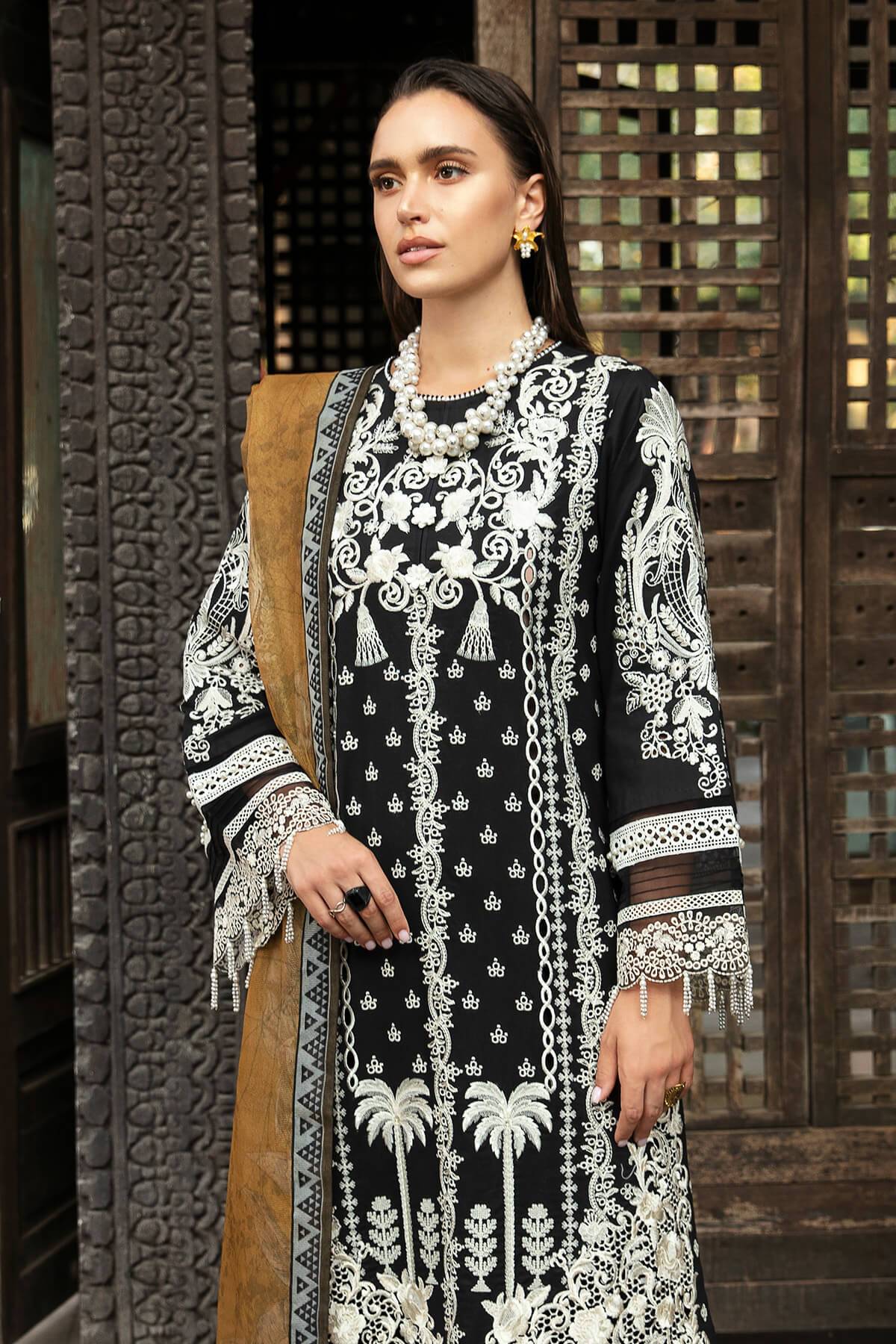 Imrozia Premium | Reve Luxury Lawn | S.L 63 Alma - Pakistani Designer Dress - by Imrozia Premium | Type: Luxury - 100% Original at Saira Sultan