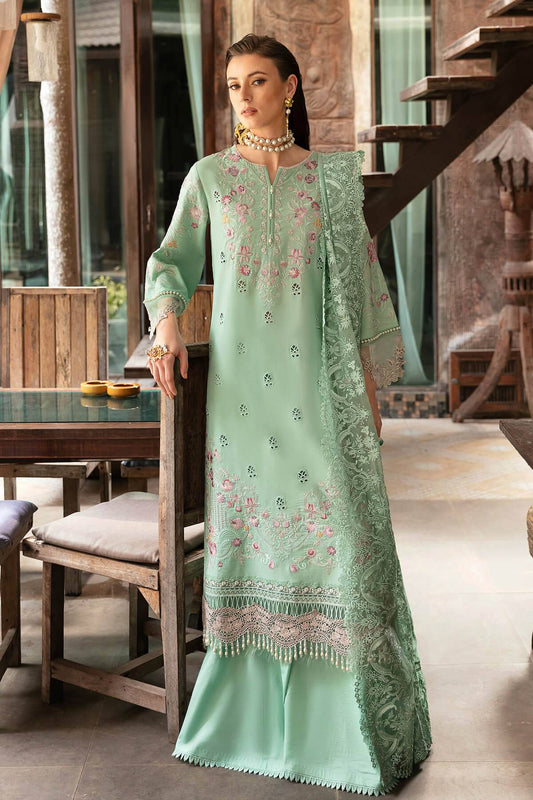 Imrozia Premium | Reve Luxury Lawn | S.L 64 Maya - Pakistani Designer Dress - by Imrozia Premium | Type: Luxury - 100% Original at Saira Sultan