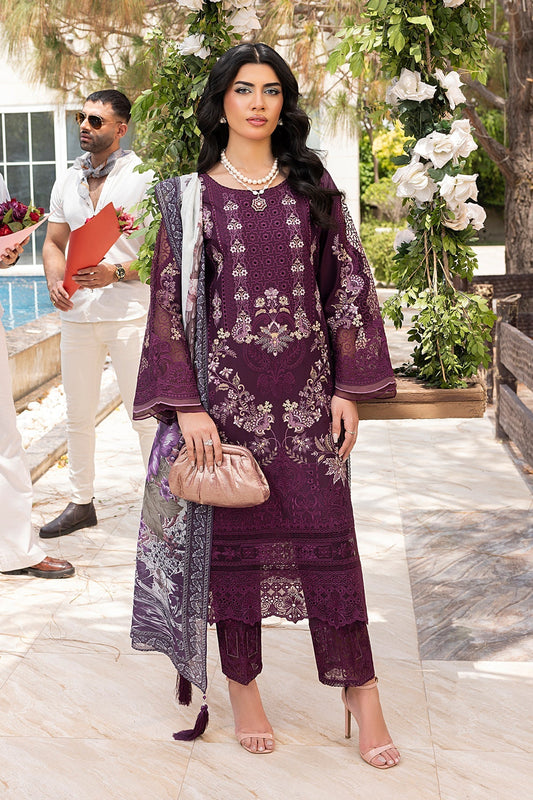 Imrozia Premium | Rang e Bahar | IP-123 RASHA XS Wine Berry Cotton