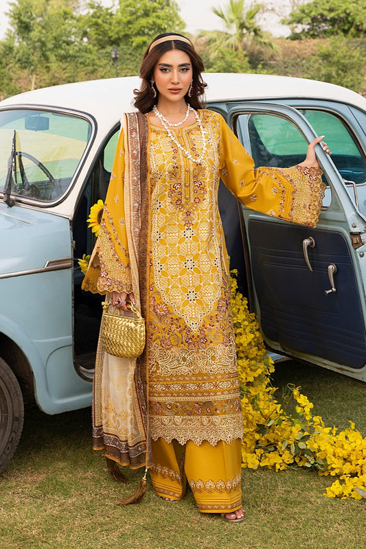 Imrozia Premium | Rang e Bahar | IP-125 HINA XS Mustard Cotton