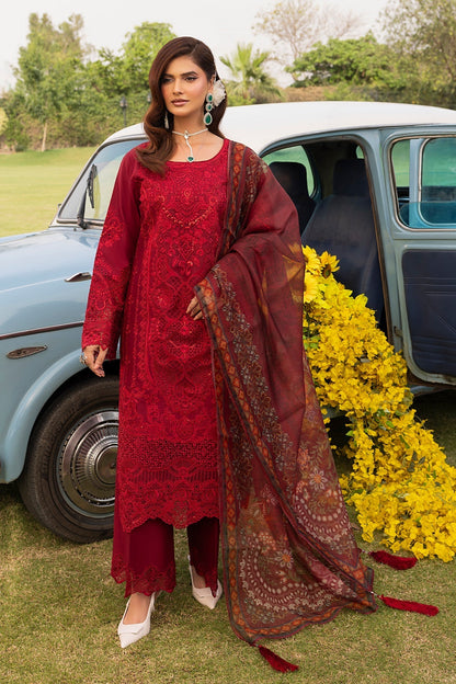 Imrozia Premium | Rang e Bahar | IP-127 ALIYAH XS Maroon Cotton