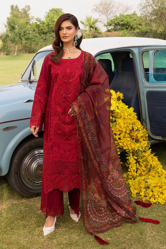 Imrozia Premium | Rang e Bahar | IP-127 ALIYAH XS Maroon Cotton
