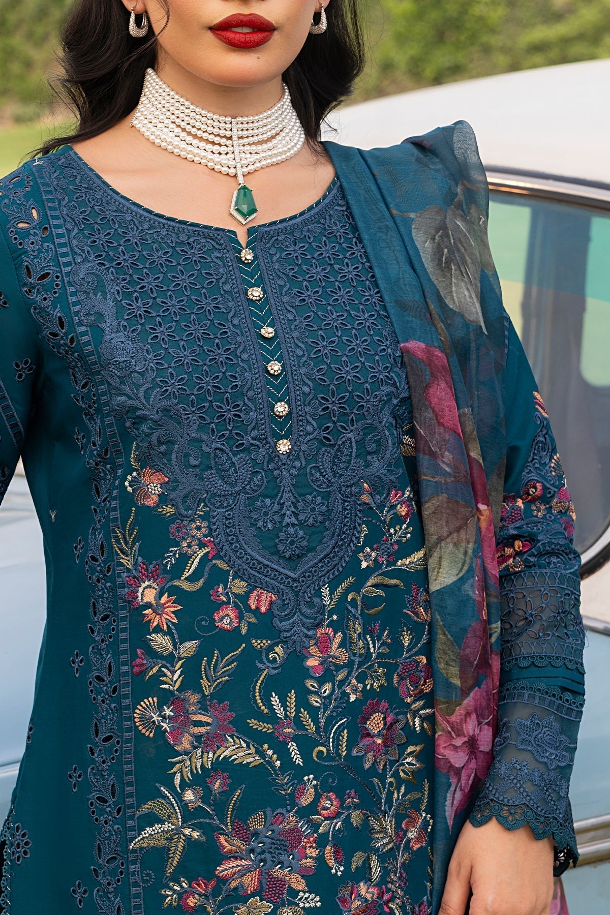 Imrozia Premium | Rang e Bahar | IP-129 AMISH M Zinc Cotton
