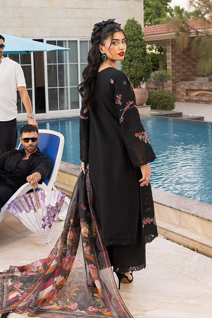 Imrozia Premium | Rang e Bahar | IP-132 HAZEL S Black Cotton