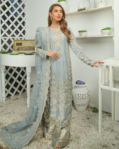 Nyra | Wedding Formals 24 | Iris - Pakistani Designer Dress - by Nyra | Type: Bridal - 100% Original at Saira Sultan