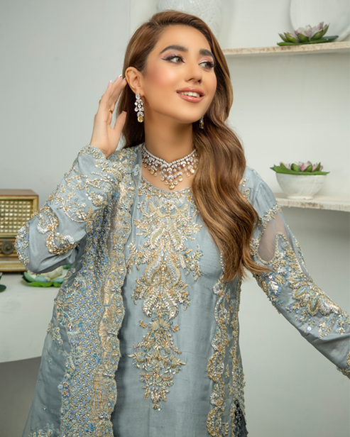 Nyra | Wedding Formals 24 | Iris - Pakistani Designer Dress - by Nyra | Type: Bridal - 100% Original at Saira Sultan