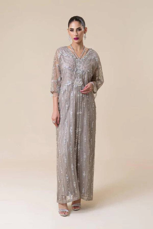 Jeem | Luxury Pret | IVY GREY - Pakistani Designer Dress - by Jeem | Type: Luxury - 100% Original at Saira Sultan