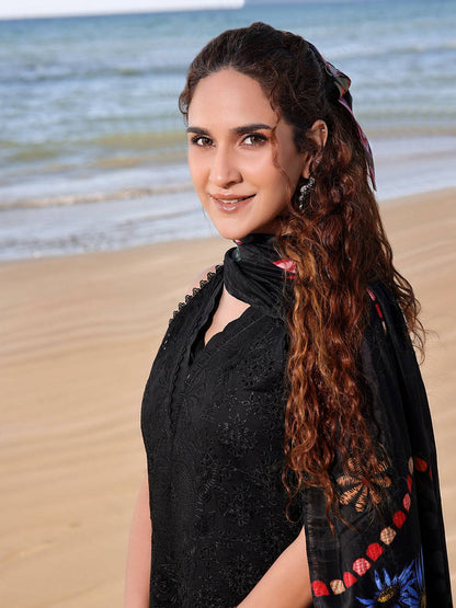 Izel | Saahil Signature Lawn 24 | NUREH - Pakistani Designer Dress - by Izel | Type: Luxury - 100% Original at Saira Sultan