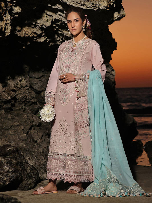 Izel | Saahil Signature Lawn 24 | SOFFIO - Pakistani Designer Dress - by Izel | Type: Luxury - 100% Original at Saira Sultan