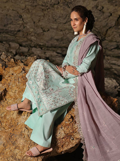 Izel | Saahil Signature Lawn 24 | ZAIB - Pakistani Designer Dress - by Izel | Type: Luxury - 100% Original at Saira Sultan