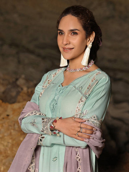 Izel | Saahil Signature Lawn 24 | ZAIB - Pakistani Designer Dress - by Izel | Type: Luxury - 100% Original at Saira Sultan