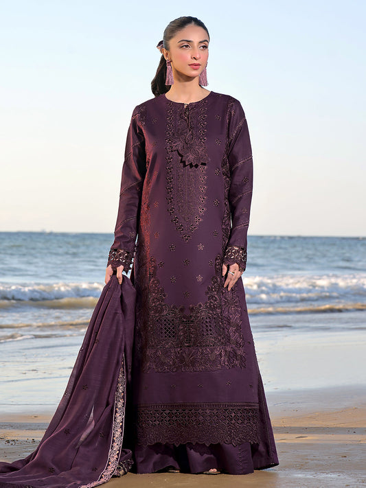 Izel | Saahil Signature Lawn 24 | CAIA - Pakistani Designer Dress - by Izel | Type: Luxury - 100% Original at Saira Sultan