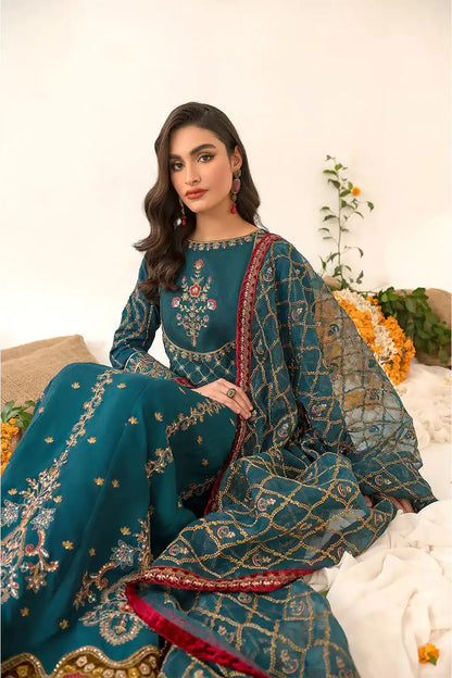 Iznik | Festive Raw Silk 23 | IRS-08 SANGUINE - Pakistani Designer Dress - by Iznik | Type: Formal - 100% Original at Saira Sultan