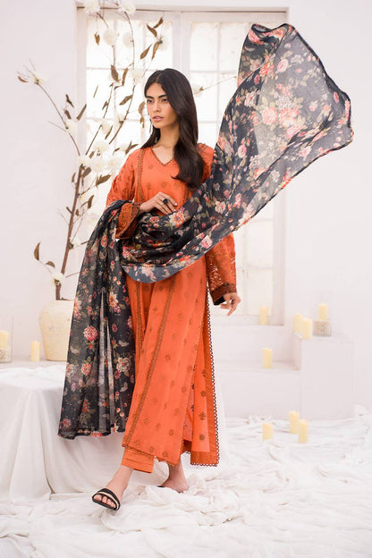 Iznik | Lawnkari 24 | UE-162 LEAFLET - Pakistani Designer Dress - by Iznik | Type: Formal - 100% Original at Saira Sultan
