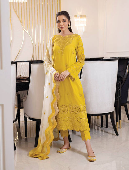Iznik | Lawnkari 24 | UE-141 EPHEMERAL - Pakistani Designer Dress - by Iznik | Type: Formal - 100% Original at Saira Sultan