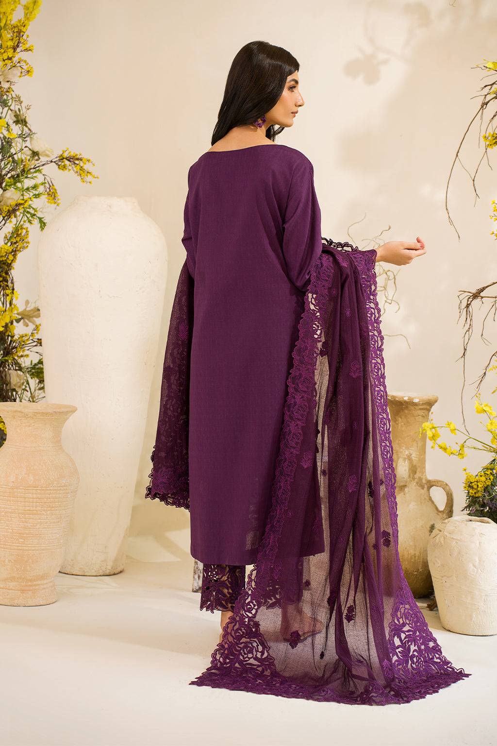 Iznik | Lawnkari 24 | UE-209 QUAGMIRE - Pakistani Designer Dress - by Iznik | Type: Formal - 100% Original at Saira Sultan
