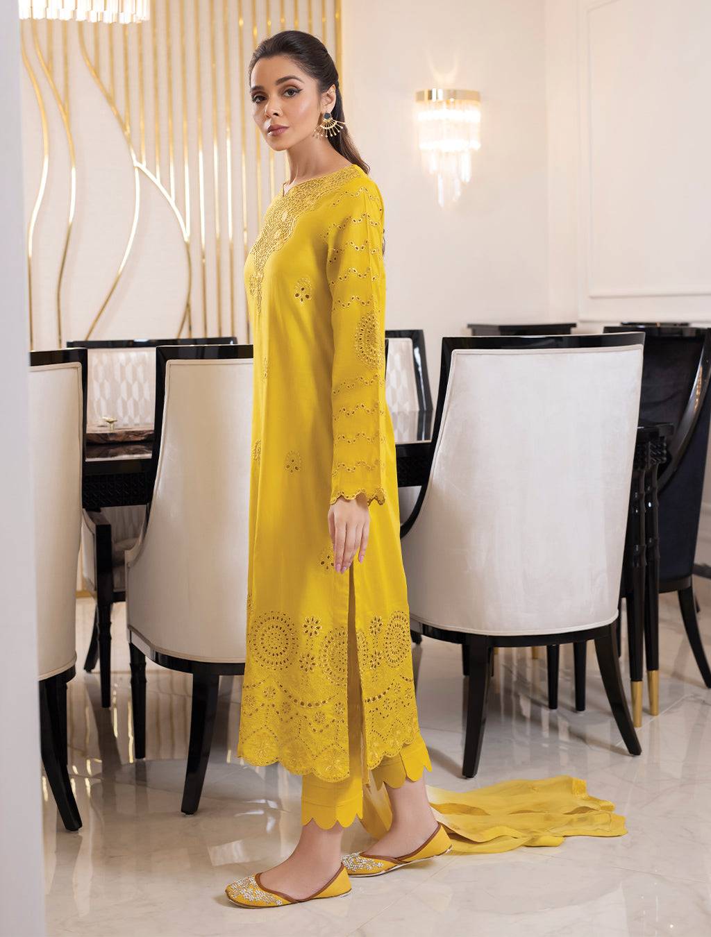 Iznik | Lawnkari 24 | UE-141 EPHEMERAL - Pakistani Designer Dress - by Iznik | Type: Formal - 100% Original at Saira Sultan