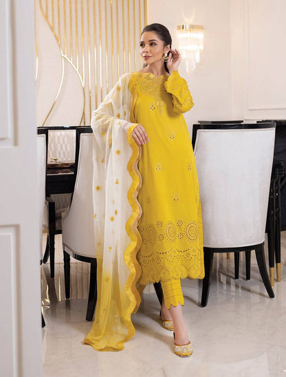 Iznik | Lawnkari 24 | UE-141 EPHEMERAL - Pakistani Designer Dress - by Iznik | Type: Formal - 100% Original at Saira Sultan