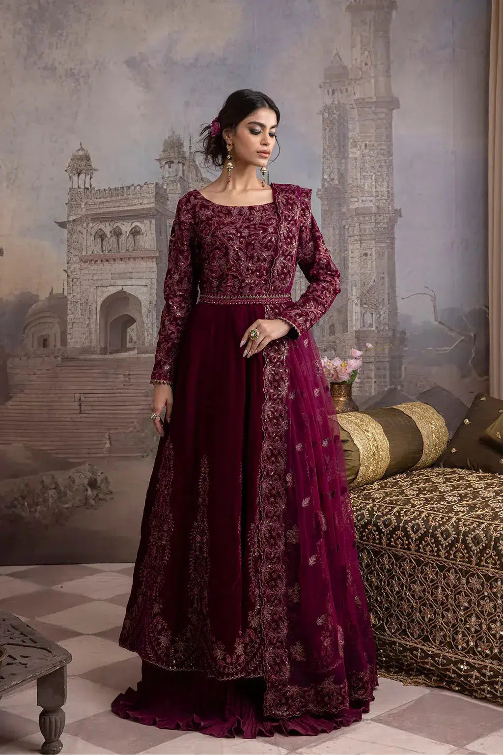 Iznik | Festive Velvet 23 | IV-33 MAHSA - Pakistani Designer Dress - by Iznik | Type: Formal - 100% Original at Saira Sultan