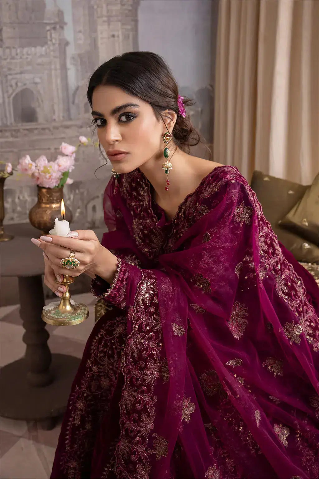 Iznik | Festive Velvet 23 | IV-33 MAHSA - Pakistani Designer Dress - by Iznik | Type: Formal - 100% Original at Saira Sultan