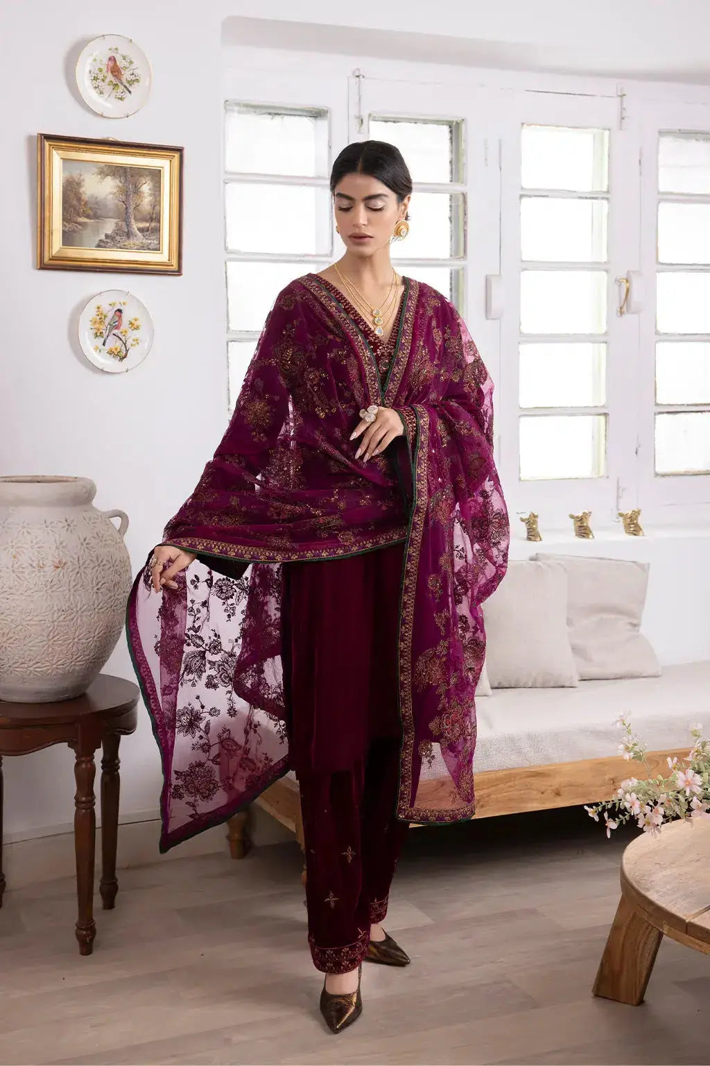 Iznik | Festive Velvet 23 | IV-31 SHIRIN - Pakistani Designer Dress - by Iznik | Type: Formal - 100% Original at Saira Sultan