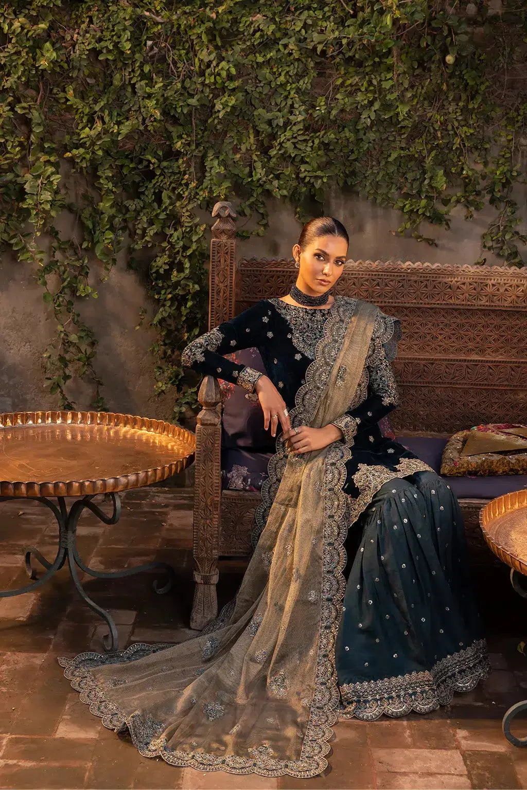 Iznik | Festive Velvet 23 | IV-34 DARYA - Pakistani Designer Dress - by Iznik | Type: Formal - 100% Original at Saira Sultan