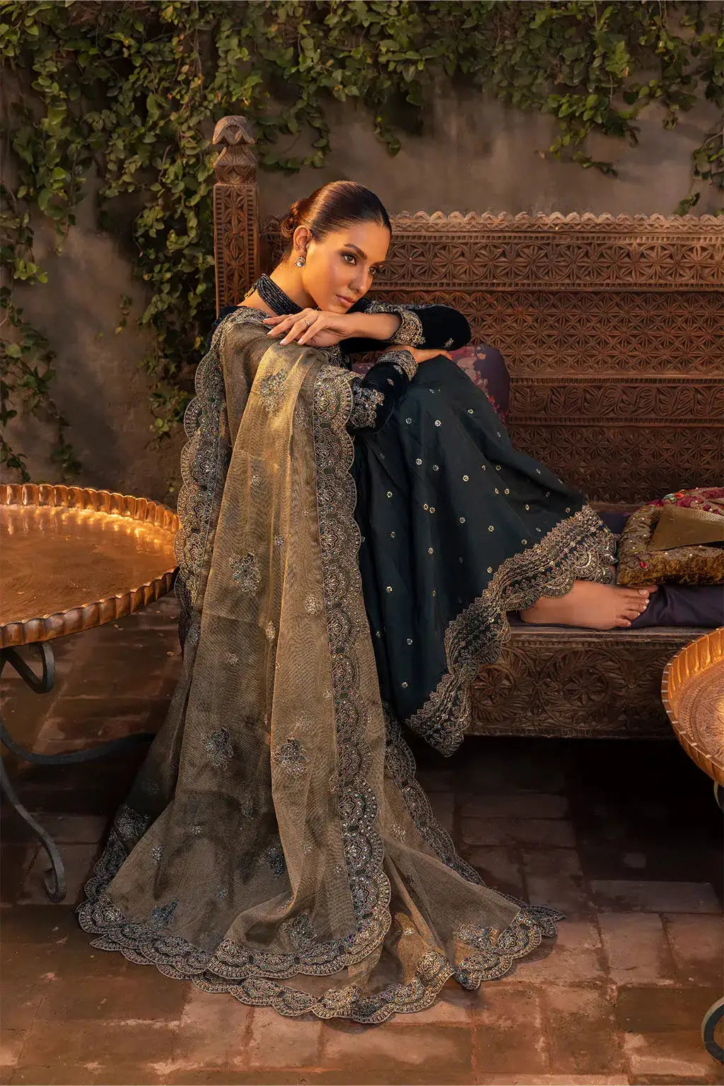Iznik | Festive Velvet 23 | IV-34 DARYA - Pakistani Designer Dress - by Iznik | Type: Formal - 100% Original at Saira Sultan
