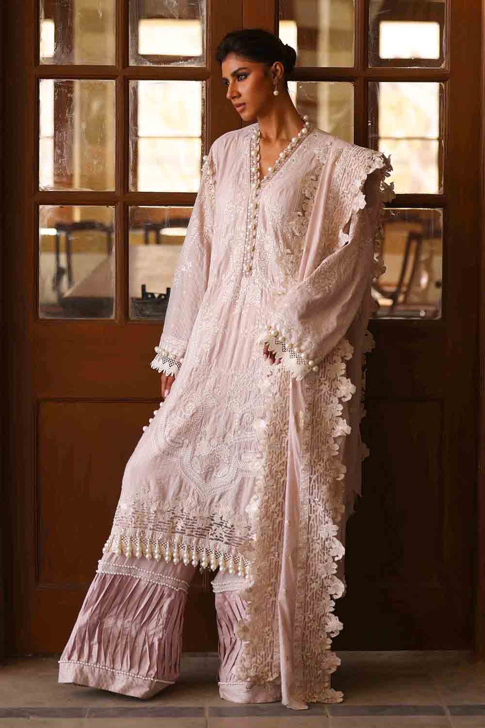 Gul Ahmed | Festive Eid 25 | FE-52068 XL Lavender Pinocchio Lurex