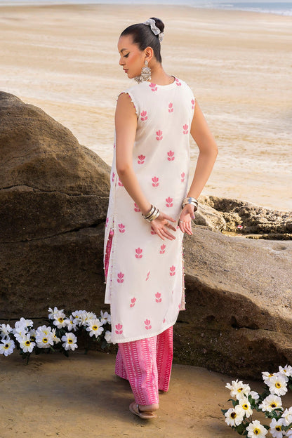 Gul Ahmed | Taara 25 | JT-42012 S White Jacquard