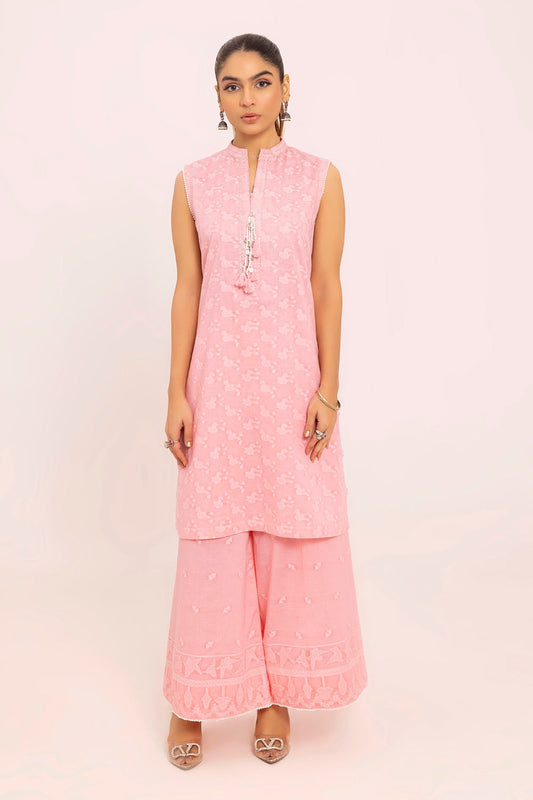 Gul Ahmed | Taara 25 | T-42013 XS Jacquard Pink