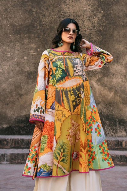 Fahad Hussayn | Lawn Banger | Jaisamand - Pakistani Designer Dress - by Fahad Hussayn | Type: Ladies Clothes - 100% Original at Saira Sultan