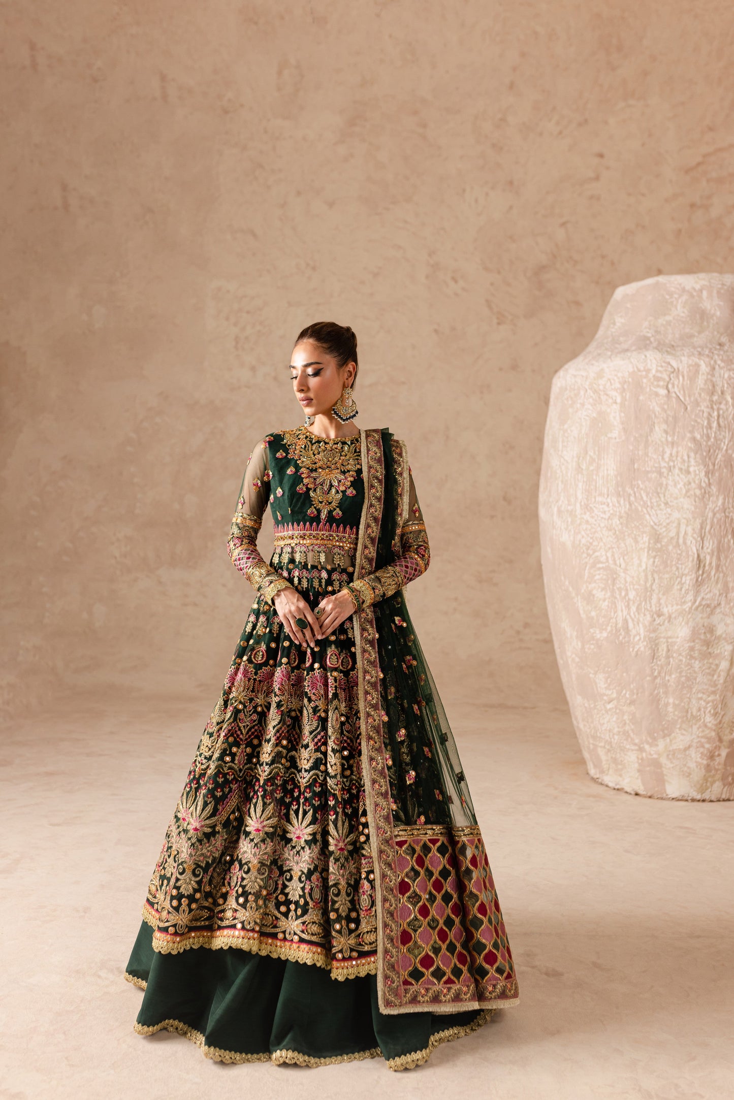 Imran Ramzan | Ch¨rie | Jardin - Pakistani Designer Dress - by Imran Ramzan | Type: Clothing - 100% Original at Saira Sultan