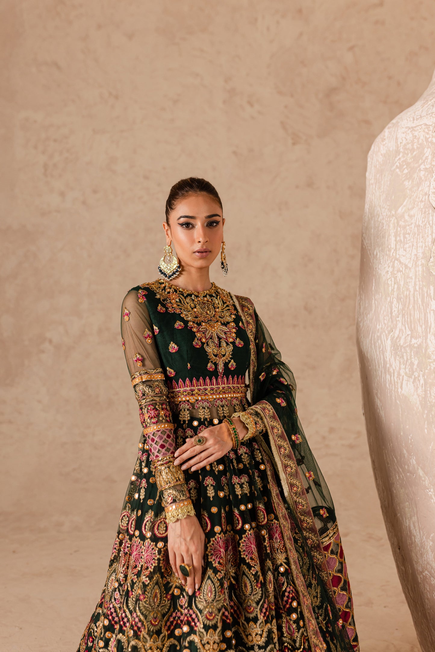 Imran Ramzan | Ch¨rie | Jardin - Pakistani Designer Dress - by Imran Ramzan | Type: Clothing - 100% Original at Saira Sultan