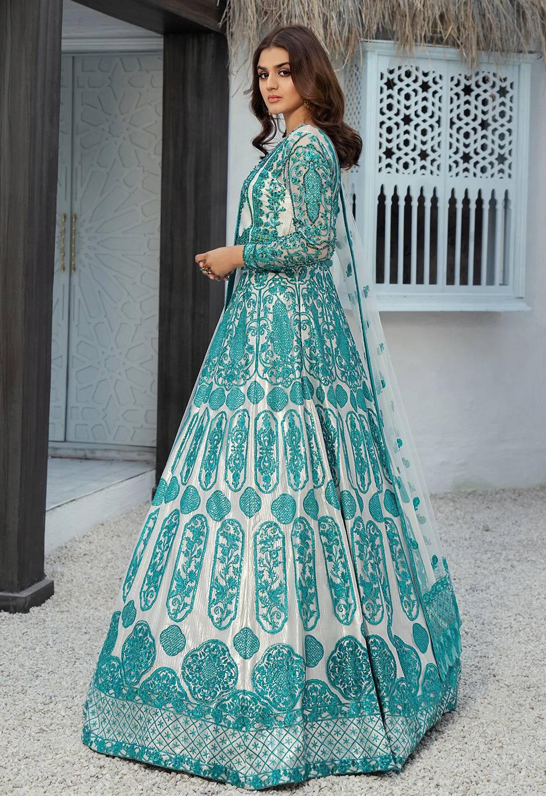 Waqas Shah | Malika E Jahan | Jasmine - Pakistani Designer Dress - by Waqas Shah | Type: Formal - 100% Original at Saira Sultan
